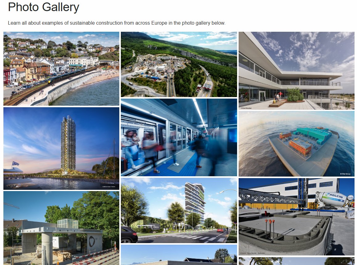 Cement_Europe's tweet photo. 🏗️ What does #sustainableconstruction look like in action?
From energy-efficient buildings to renovation &amp; recycling, the #cement &amp; #concrete sector is building a low-carbon future.
📸 Explore real project examples across Europe: https://t.co/As8CV0Q8h8 https://t.co/kSGg192Fq4