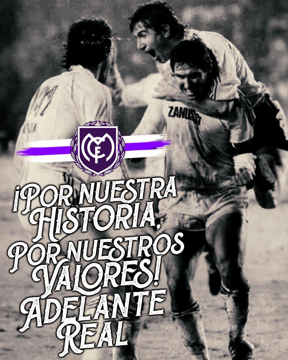¡POR NUESTRA HISTORIA, POR NUESTROS VALORES! ADELANTE REAL 💪🏻