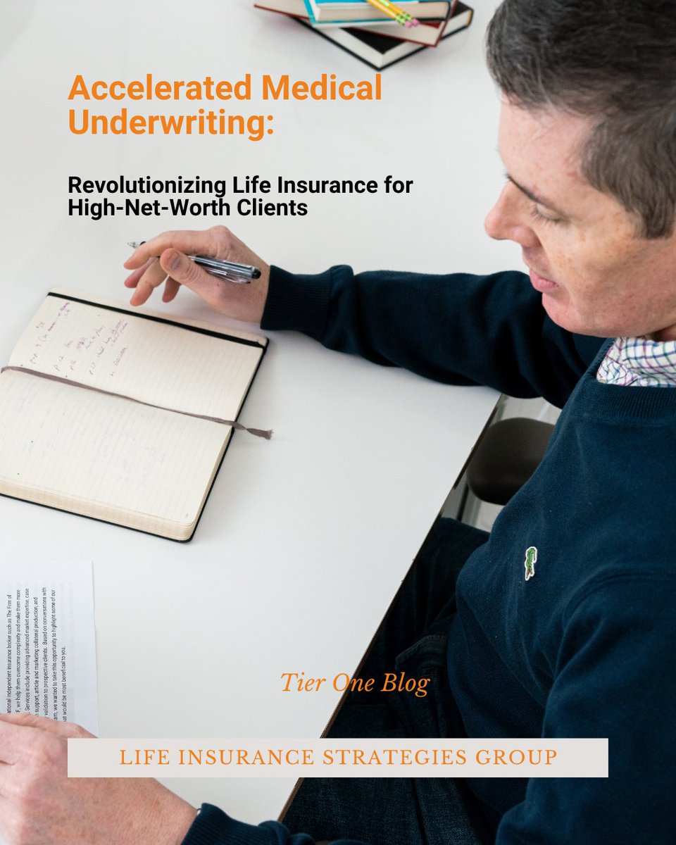 LifeInsuranceS7's tweet image. Life insurance without the lab coat. 

HNW clients can now get up to $10M in coverage without a medical exam—thanks to accelerated underwriting. Faster, smarter, simpler.

Our new blog breaks it all down:

lifeinsurancestrategiesgroup.com/post/tier-one-…