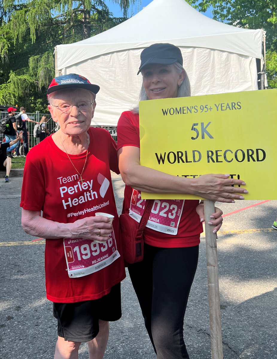 Perley Health (@perleyhealth) on Twitter photo In May 2023 <a href="/PerleyHealth/">Perley Health</a> tenant Réjeanne Fairhead made history—setting a new World Record for the 95-99 age category with a time of 51:09:01, shattering the previous record. Join us in celebrating her life by running, walking, or donating in her memory: justgiving.com/team/rejeanne-… In May 2023 <a href="/PerleyHealth/">Perley Health</a> tenant Réjeanne Fairhead made history—setting a new World Record for the 95-99 age category with a time of 51:09:01, shattering the previous record. Join us in celebrating her life by running, walking, or donating in her memory: justgiving.com/team/rejeanne-…