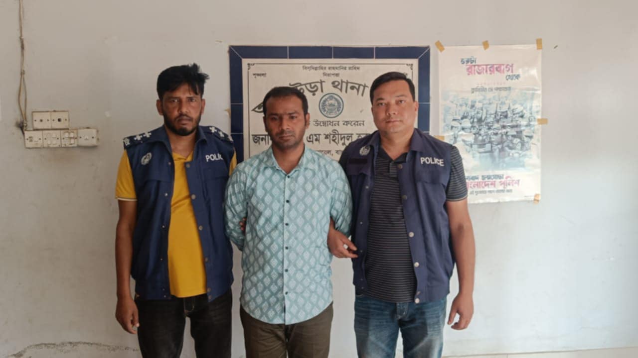 আখাউড়ায় চুরির ঘটনায় নারীর চুল কর্তনকারী গ্রেপ্তার