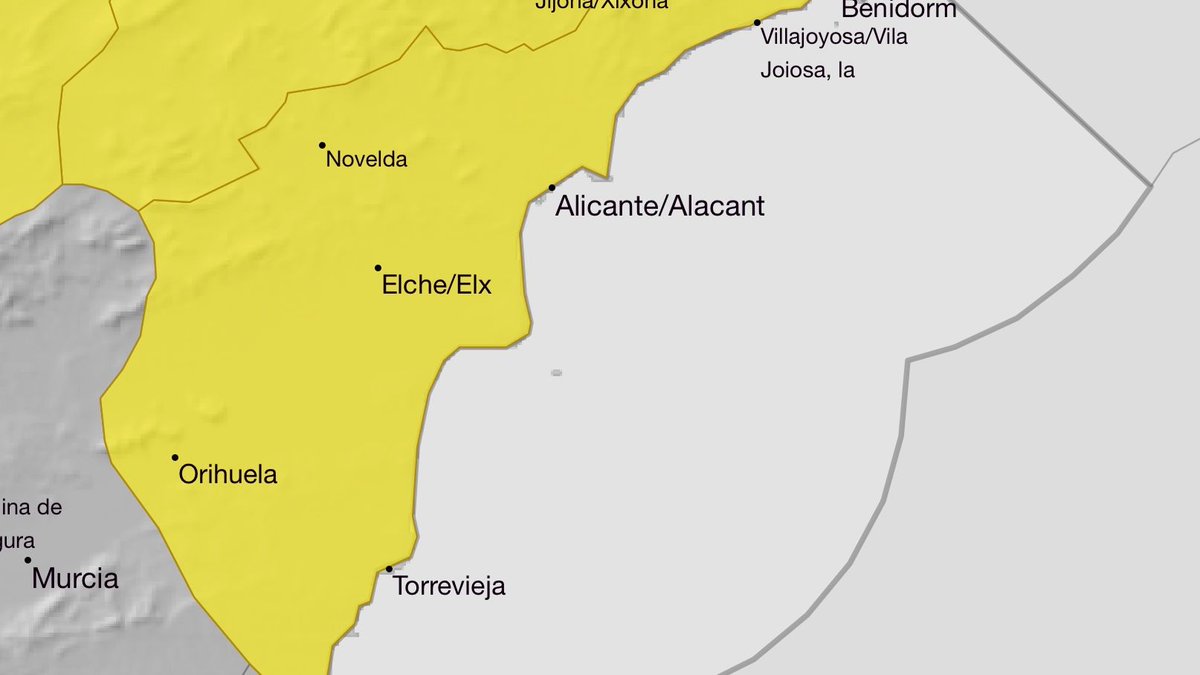 #AEMET informa | #viento
⚠️ 15/04/25 13:50
Se establece aviso AMARILLO por #viento (rachas max. 70km/h) en nuestra zona para mañana 16/04 desde las 04:00 hasta las 14:59

👉🏼 Esta situación no prevé riesgo meteorológico para la población