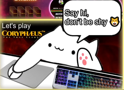 playcoryphaeus's tweet photo. Say hi, don't be shy 😸
👉https://t.co/ck4cs3o7KS https://t.co/r10si4YK87