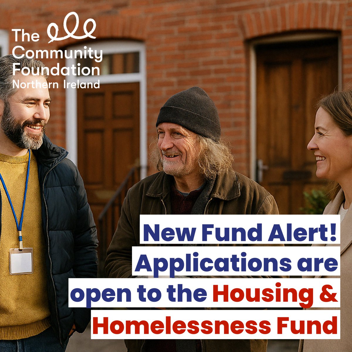 𝗡𝗲𝘄 𝗙𝘂𝗻𝗱 𝗔𝗹𝗲𝗿𝘁! 

We’re pleased to announce the launch of the Housing &amp; Homelessness Fund 2025!

This fund will support voluntary and community sector organisations in Northern Ireland working with people who are homeless or housing insecure.

🔹 £10,000 - £25,000 for