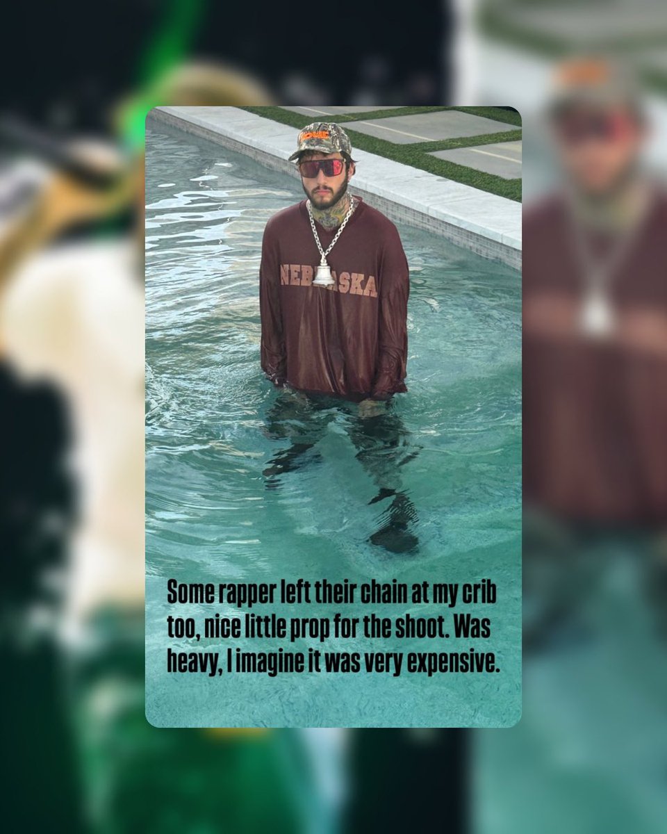 WORLDSTAR's tweet image. #Yeat accidentally left his chain at #FaZeBanks’ house 💿 💸