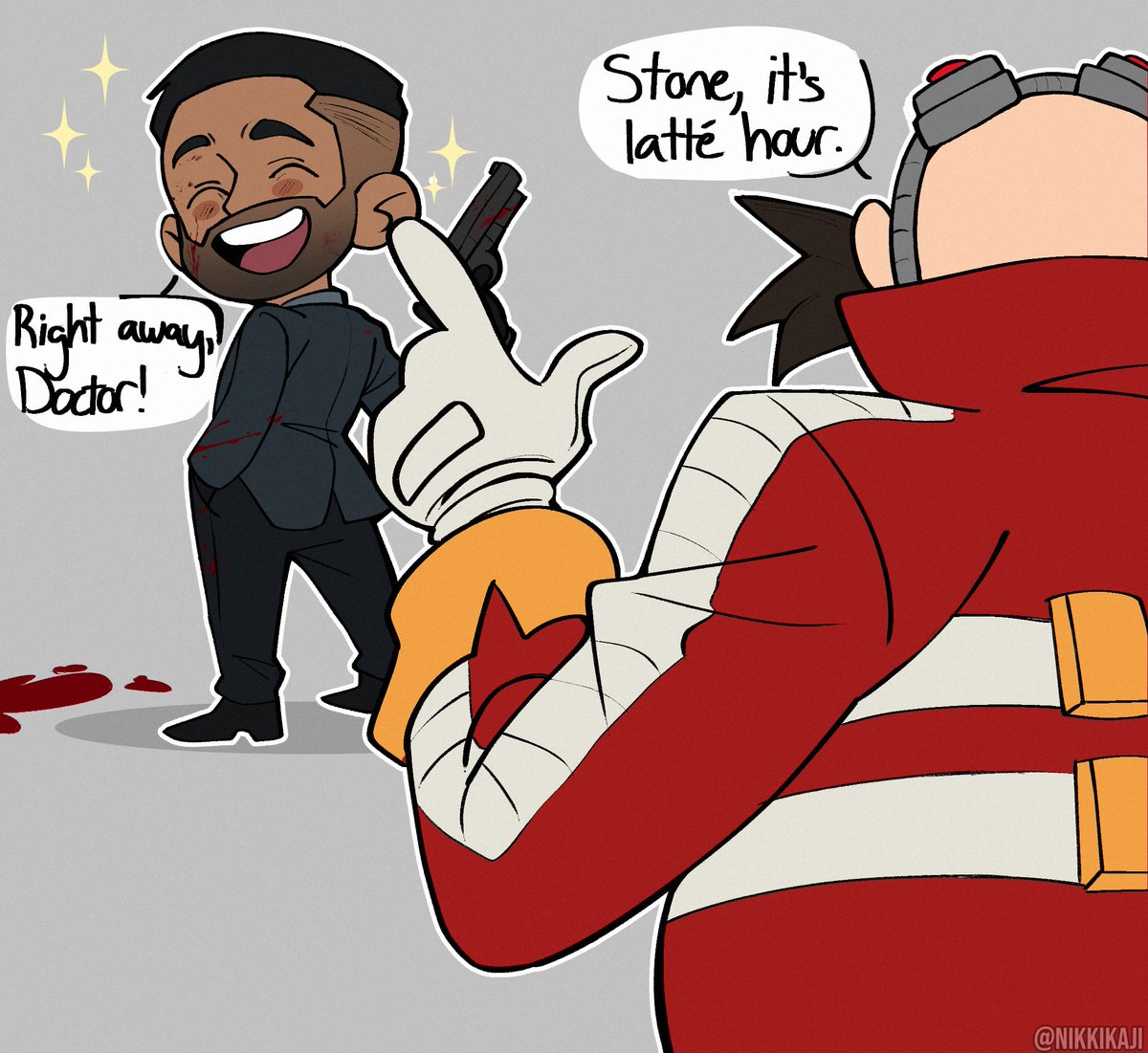 #stobotnik but Stone is also a former assassin