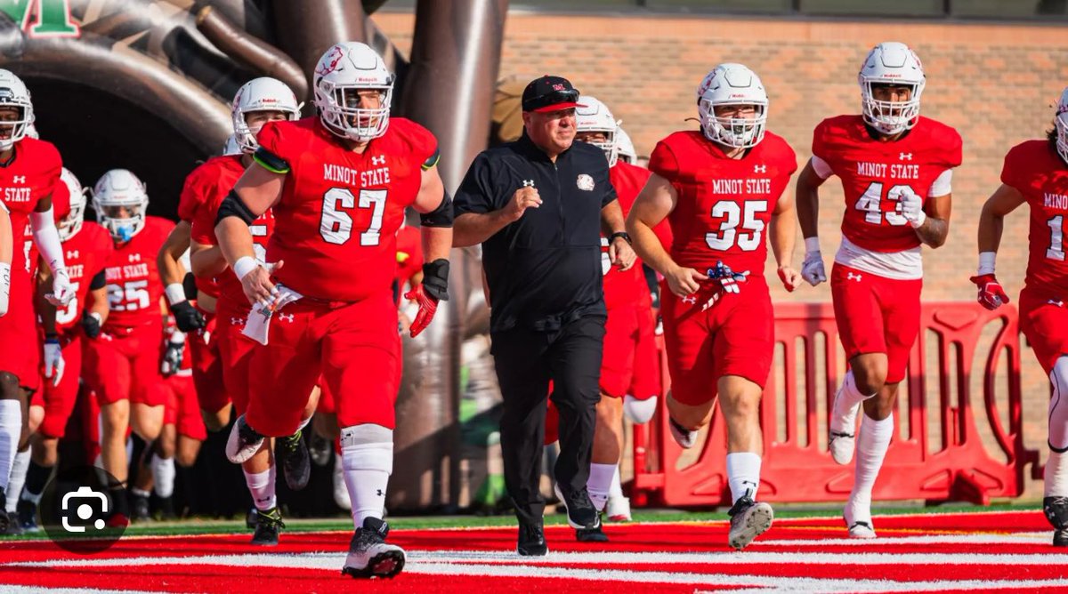 Blessed to receive an offer from Minot State! 
<a href="/CoachLukeSC/">Coach Williams Fierro</a>