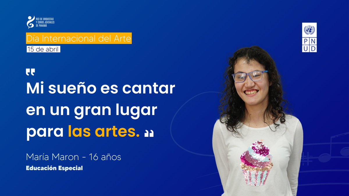 PNUDPanama's tweet image. En La Red de Orquestas y Coros Juveniles de Panamá, Jannifer, Sarita y María desarrollan su talento mientras crecen en comunidad. Ellas son parte de los +8,500 estudiantes que han encontrado en el arte un puente hacia la inclusión y la cohesión social.
#DíaDelArte @MiCulturaPma