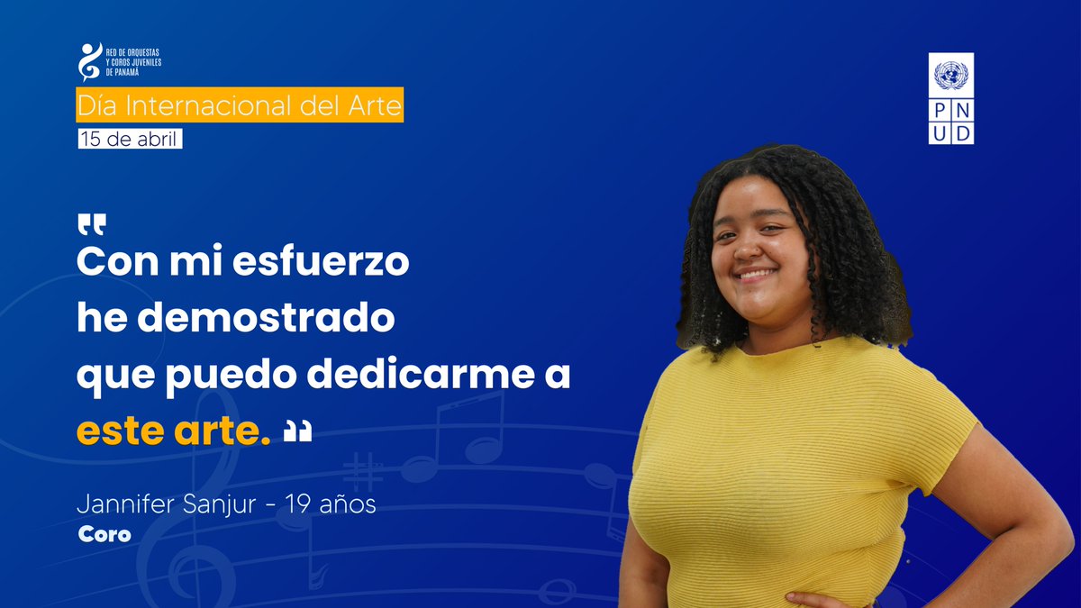 PNUDPanama's tweet image. En La Red de Orquestas y Coros Juveniles de Panamá, Jannifer, Sarita y María desarrollan su talento mientras crecen en comunidad. Ellas son parte de los +8,500 estudiantes que han encontrado en el arte un puente hacia la inclusión y la cohesión social.
#DíaDelArte @MiCulturaPma