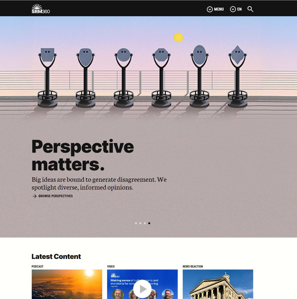 The new look <a href="/SRM360_org/">SRM360</a> is live, and we've added new, accessible gudie pages. Check it out