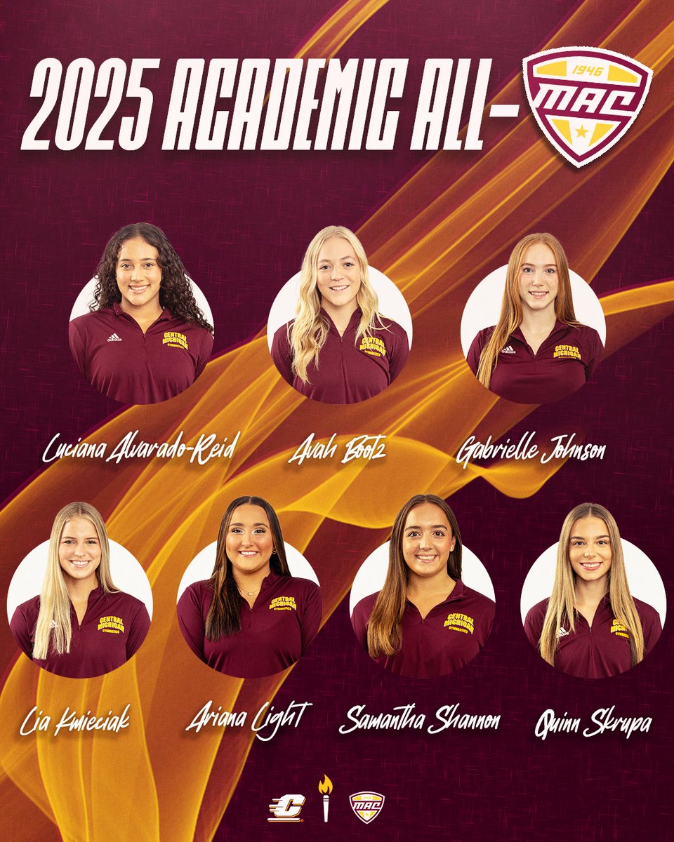 Congratulations to our seven Academic All-MAC honorees!! ❤️‍🔥

📰: bit.ly/42MJpX2

#FireUpChips🔥⬆️🤸‍♀️
