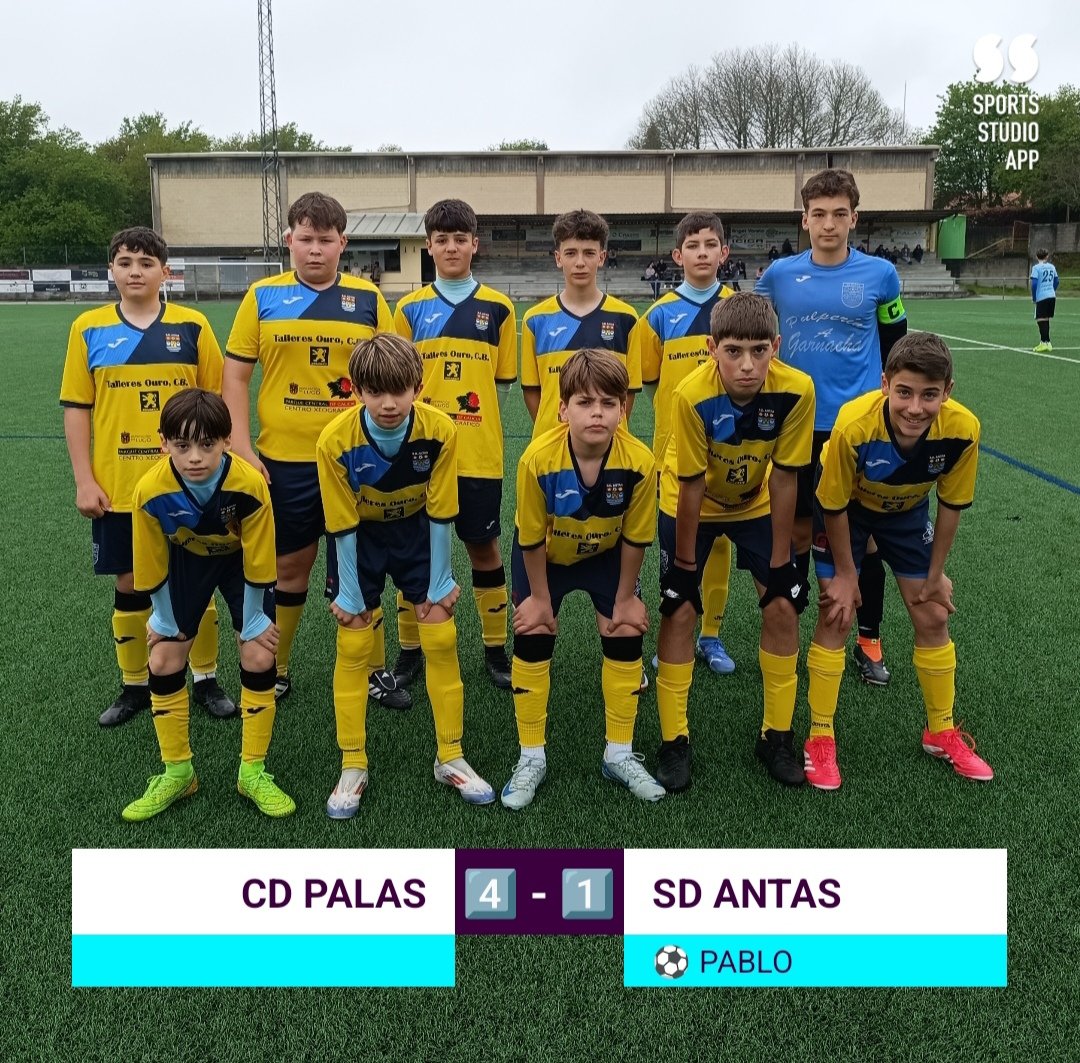 🏆 𝕊𝔼𝔾𝕌ℕ𝔻𝔸 𝕀ℕ𝔽𝔸ℕ𝕋𝕀𝕃 | 𝕏𝕠𝕣𝕟𝕒𝕕𝕒 𝟟

⚽ 𝗖𝗗 𝗣𝗔𝗟𝗔𝗦 𝘃𝘀 𝗦𝗗 𝗔𝗡𝗧𝗔𝗦

📆 SÁBADO 12 DE ABRIL
⏱️ 10:30:00H
🏟️ OS CHACOTES

#OComezoDoutraHistoria
#DeputaciónDeLugo
#ParqueCentralDeGalicia
#AntasDeUllaCentroXeograficoDeGalicia

💙 #SDAntas 💙