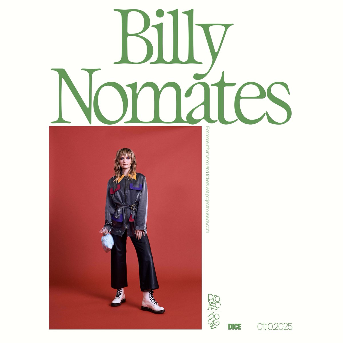 Project House (@projecthouselds) on Twitter photo Just announced: FORM and Brudenell presents <a href="/billynomatestoo/">Billy Nomates</a> at Project House on 01.10.25
Tickets are on sale from 17.04.25
Set a reminder - link.dice.fm/I185662fe95f?d… Just announced: FORM and Brudenell presents <a href="/billynomatestoo/">Billy Nomates</a> at Project House on 01.10.25
Tickets are on sale from 17.04.25
Set a reminder - link.dice.fm/I185662fe95f?d…