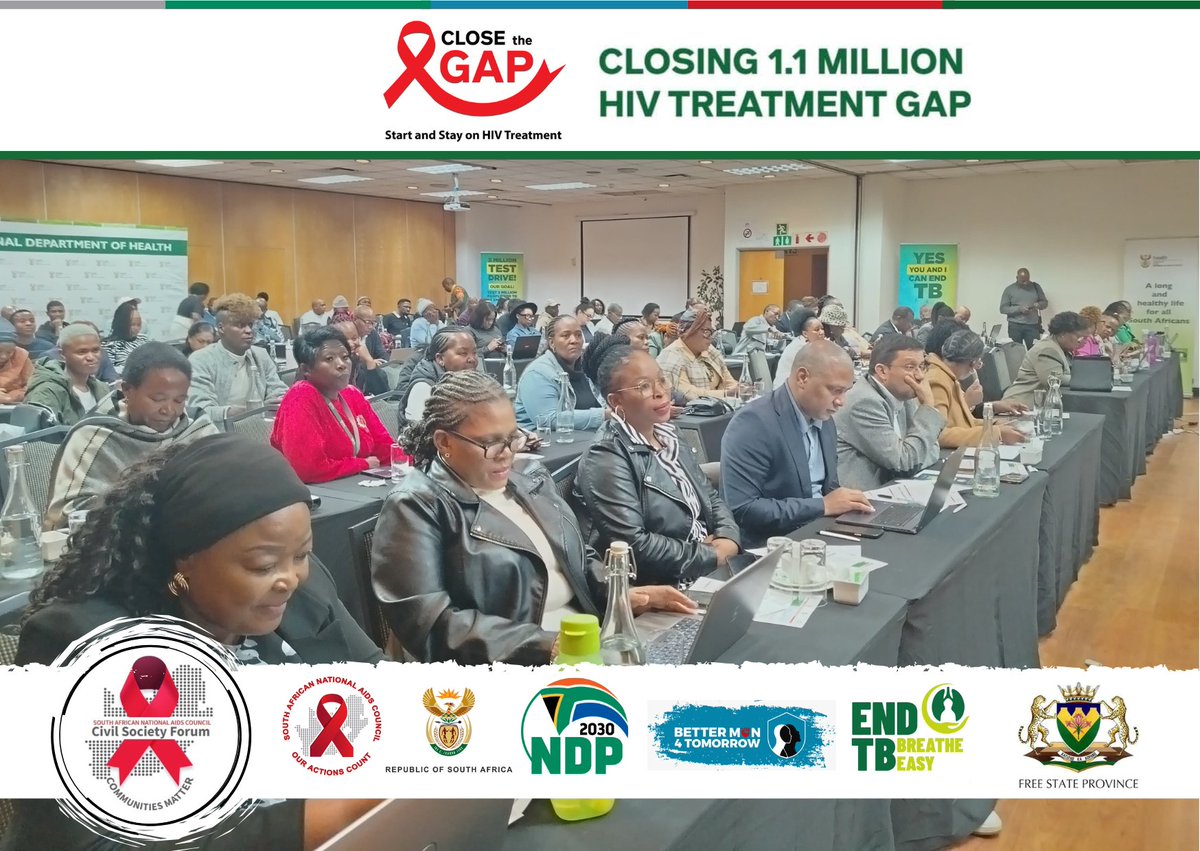 The SANAC CSF participated in Day 2 of the #CloseTheGap roadshow in Bloemfontein, led by the Free State Department of Health. The focus was on re-engaging over 22,000 people living with HIV who are out of care and initiating treatment for newly diagnosed individuals. #sanaccsf