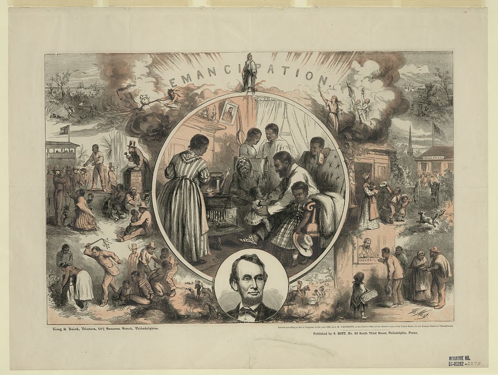 On April 16, 1862, the first major act of emancipation freed over 3,000 enslaved people in Washington, DC. 

Join us at Fort Reno tomorrow, 4/16 at 12-1:30 pm, to learn about DC Emancipation Day and the United States Colored Troops of the Civil War. 

Image: Library of Congress