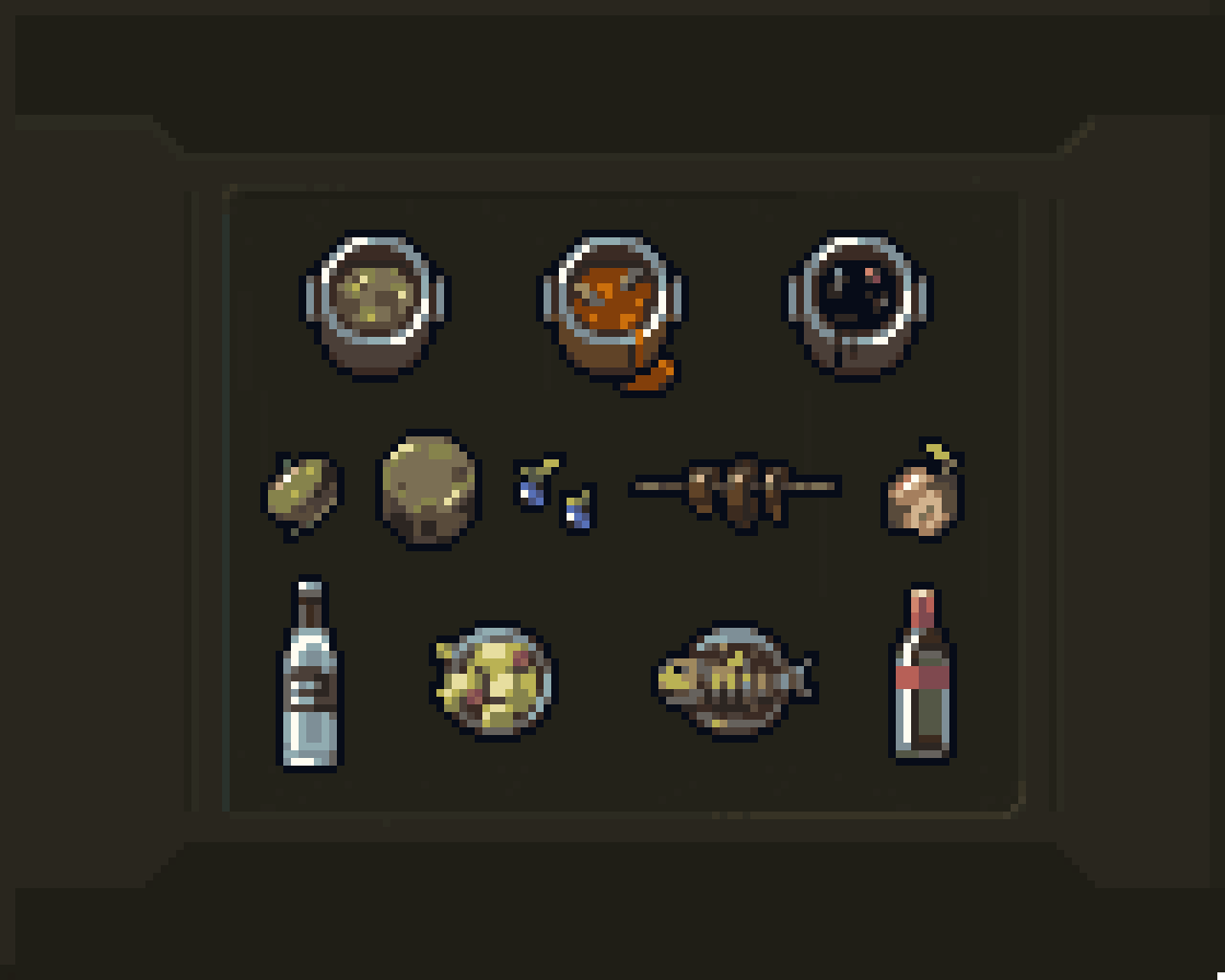 Scavland_'s tweet photo. Scavland cuisine: when hunger wins the argument.
#pixelart #scavland https://t.co/2HdRTFjPHf
