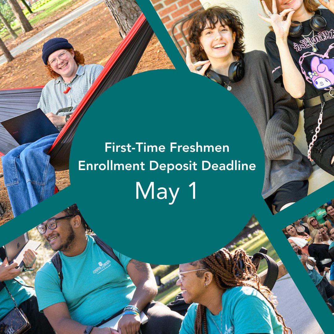CCU Admissions (@ccu_admissions) on Twitter photo 🚨Attention Regular Decision Applicants🚨
Enrollment deposits are due on May 1. For more info, visit coastal.edu/deposit or email us at admissions@coastal.edu. 🚨Attention Regular Decision Applicants🚨
Enrollment deposits are due on May 1. For more info, visit coastal.edu/deposit or email us at admissions@coastal.edu.