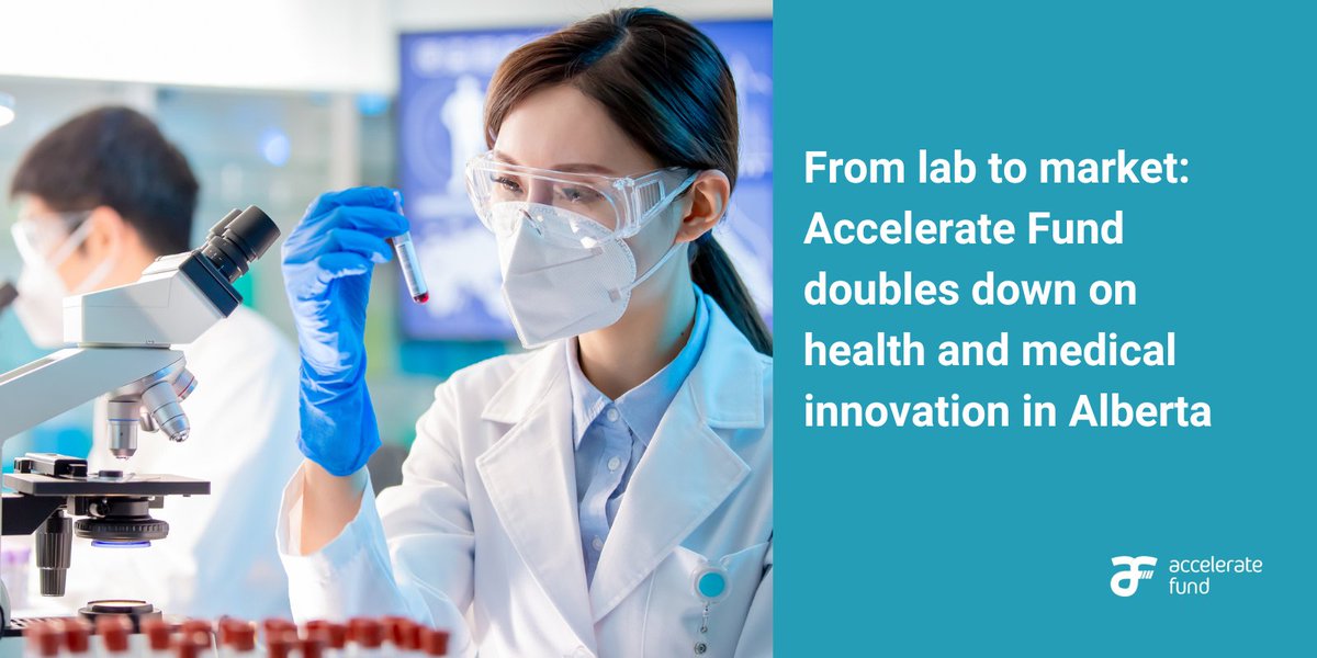 Accelerate Fund (@acceleratefund) on Twitter photo Over the past decade, we've backed some of #Alberta's biggest #HealthTech leaders. Now with Fund IV, we're doubling down on #LifeSciences and #MedTech innovation. With an initial $15M from <a href="/ABEnterpriseCor/">Alberta Enterprise Corporation (AEC)</a> , see which founders we're looking to meet next. acceleratefund.ca/news/fund-iv-i… Over the past decade, we've backed some of #Alberta's biggest #HealthTech leaders. Now with Fund IV, we're doubling down on #LifeSciences and #MedTech innovation. With an initial $15M from <a href="/ABEnterpriseCor/">Alberta Enterprise Corporation (AEC)</a> , see which founders we're looking to meet next. acceleratefund.ca/news/fund-iv-i…