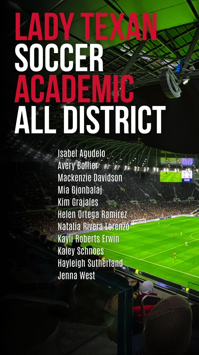 Big shout out to these young ladies for setting the standard in the classroom. We are proud of your hard work on and off the field.