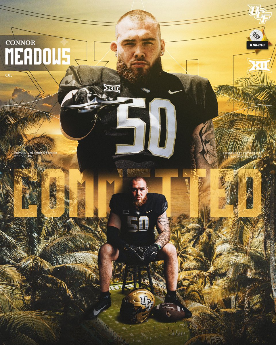 𝑪𝒐𝒏𝒏𝒐𝒓 𝑴𝒆𝒂𝒅𝒐𝒘𝒔 (@connormeadows50) on Twitter photo My recruitment is 100% closed! It’s time to go kid. <a href="/UCF_Football/">UCF Football</a> <a href="/kdouglasthemen1/">Ken Douglas</a> #ChargeOn ⚔️🚀 My recruitment is 100% closed! It’s time to go kid. <a href="/UCF_Football/">UCF Football</a> <a href="/kdouglasthemen1/">Ken Douglas</a> #ChargeOn ⚔️🚀