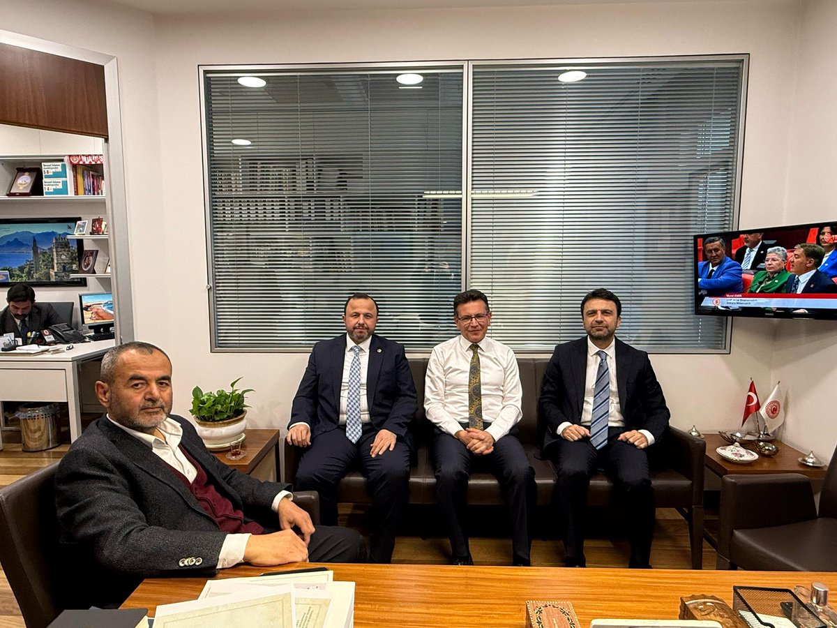 Hüseyin Samani başkanımıza ziyaretleri için teşekkür ediyoruz…