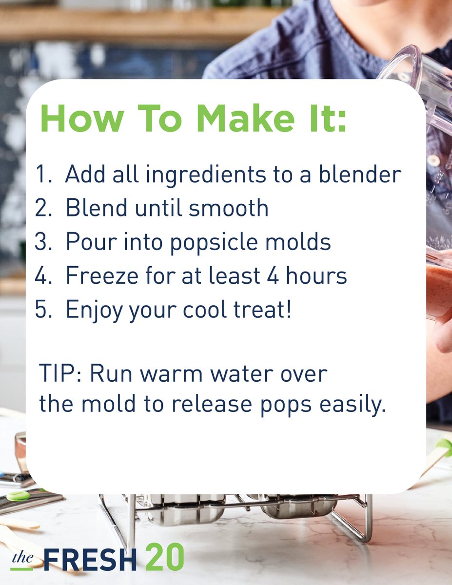 thefresh20's tweet photo. 🍉 Beat the heat with these Homemade Watermelon Mint Popsicles! 🌞

Made with just 3 ingredients, this refreshing summer treat is hydrating, healthy, and super easy to make. No added sugar, no fuss—just pure deliciousness. 💚 https://t.co/6waNT0LNsO