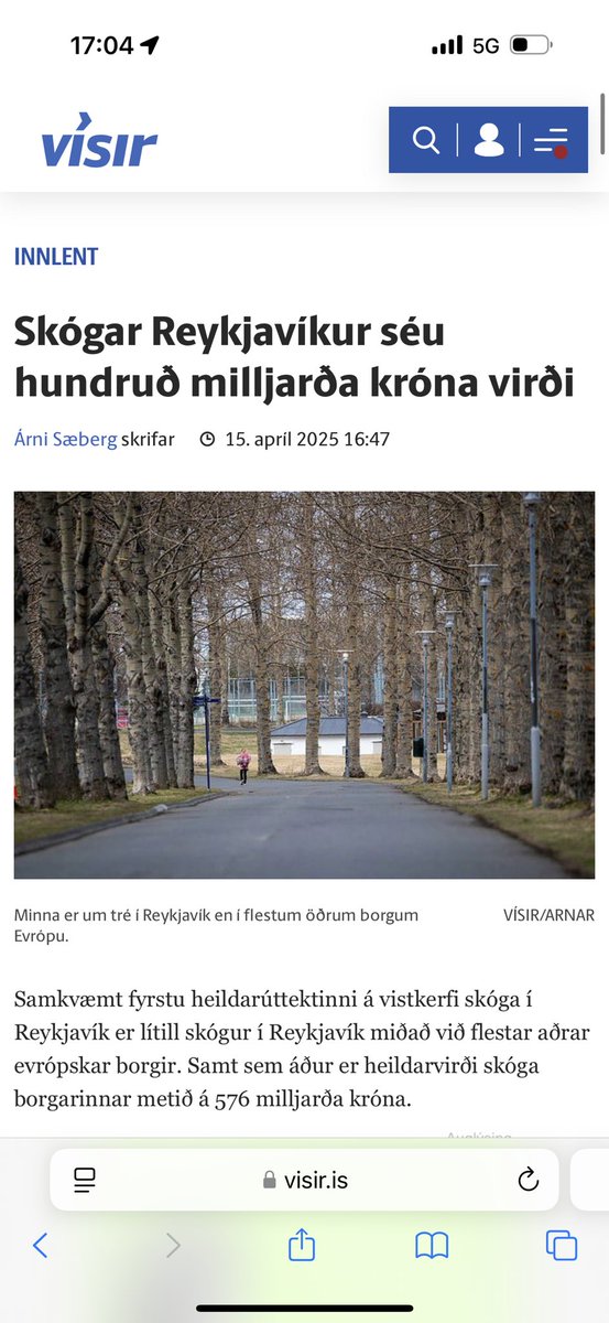 Andrés Jónsson tweet media