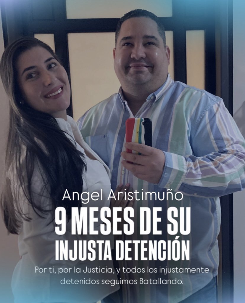 Cuando Angel cumple 9 meses de su injusta detención nuestro compromiso es mayor, dejar de luchar sería la decisión más fácil, pero por todos los injustamente detenidos, por una Venezuela justa y de oportunidades, no es una opción dejar de luchar. 

Libertad para todos los