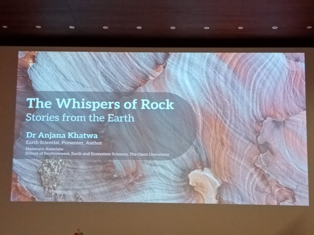 It's always a real pleasure to hear <a href="/jurassicg1rl/">Dr Anjana Khatwa</a> talk about her passion for geography &amp; earth sciences &amp; their importance for &amp; to people from all backgrounds #GAConf25 <a href="/The_GA/">Geographical Association</a>
