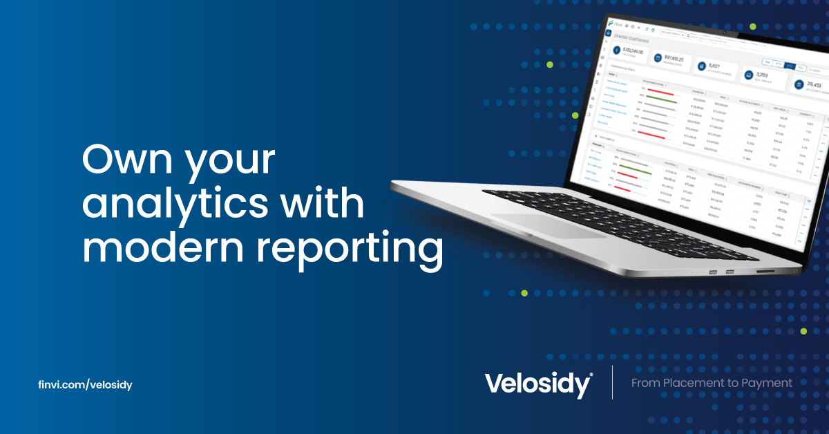 Set #KPIs, and bring the receipts! With #Velosidy's modern reporting tools, you get the visibility you need to easily check in on pacing and goals for all of your customers. Ready to learn more? #ReportingTools #ARMIndustry

ow.ly/3N9G50VlMwF