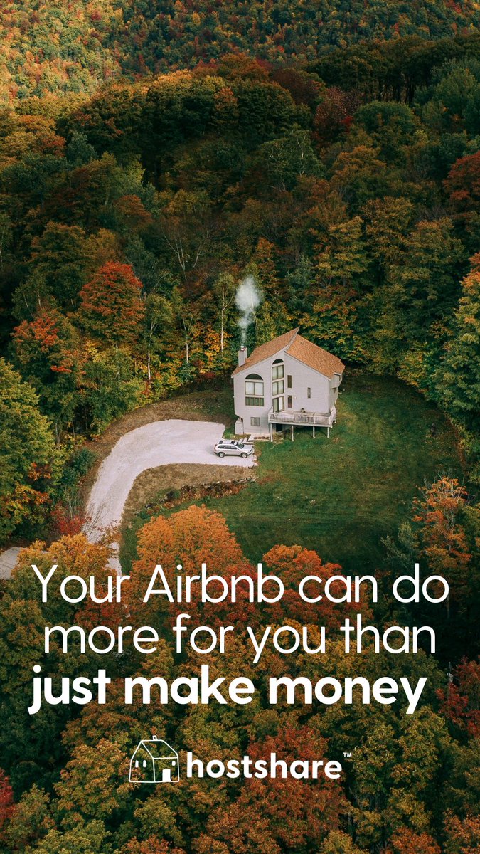 Your #airbnb can also help you see the world for just the cost of a cleaning fee 🤩 #hostshare