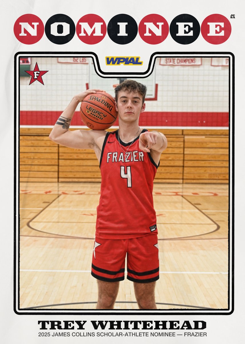 WPIAL (@wpial7) on Twitter photo 𝟐𝟎𝟐𝟓 𝐖𝐏𝐈𝐀𝐋 𝐉𝐚𝐦𝐞𝐬 𝐂𝐨𝐥𝐥𝐢𝐧𝐬 𝐒𝐜𝐡𝐨𝐥𝐚𝐫-𝐀𝐭𝐡𝐥𝐞𝐭𝐞 𝐍𝐨𝐦𝐢𝐧𝐞𝐞𝐬
🔹 Abigail Paterline, <a href="/FRPantherSports/">FR Panther Sports</a> / <a href="/FRSDPanthers/">Franklin Regional SD</a>
🔹 Gracen Hartman, <a href="/frazier_hs/">Frazier Commodores</a>
🔹 Trey Whitehead, Frazier
#WPIAL | 📚🏆 𝟐𝟎𝟐𝟓 𝐖𝐏𝐈𝐀𝐋 𝐉𝐚𝐦𝐞𝐬 𝐂𝐨𝐥𝐥𝐢𝐧𝐬 𝐒𝐜𝐡𝐨𝐥𝐚𝐫-𝐀𝐭𝐡𝐥𝐞𝐭𝐞 𝐍𝐨𝐦𝐢𝐧𝐞𝐞𝐬
🔹 Abigail Paterline, <a href="/FRPantherSports/">FR Panther Sports</a> / <a href="/FRSDPanthers/">Franklin Regional SD</a>
🔹 Gracen Hartman, <a href="/frazier_hs/">Frazier Commodores</a>
🔹 Trey Whitehead, Frazier
#WPIAL | 📚🏆
