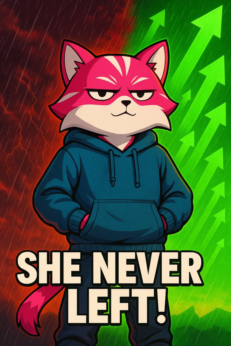 Liquidity’s flowing, green is creeping back in, and attention is shifting fast. But Mrs. Toshi never left—she was steady through the red, and she’ll be louder in the green. #MrsToshi $TOSHI $MRSTOSHI