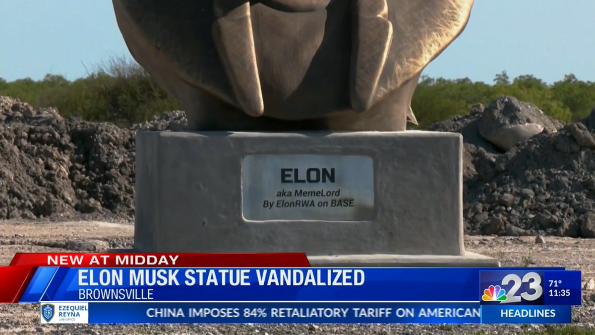ElonRWA's tweet image. The $ElonRWA team never stops building, you can&apos;t stop the Meme culture:
- The first and only memecoin of the real Elon sketch
- Built a wall and statue near Starbase
- Literally sent tokens to the moon&apos;s surface
- Partnered with amazing Provenance and IP projects
- Endorsed by…