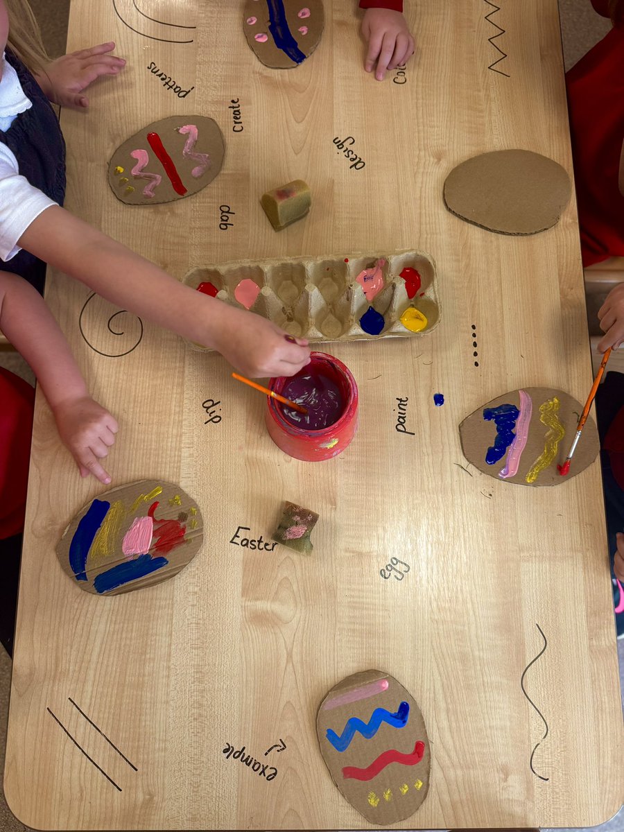 EYFSsdla's tweet image. The FS1 children have loved getting involved in our Easter activities this week🐣🐰 @SDLPrimary @ExceedLP