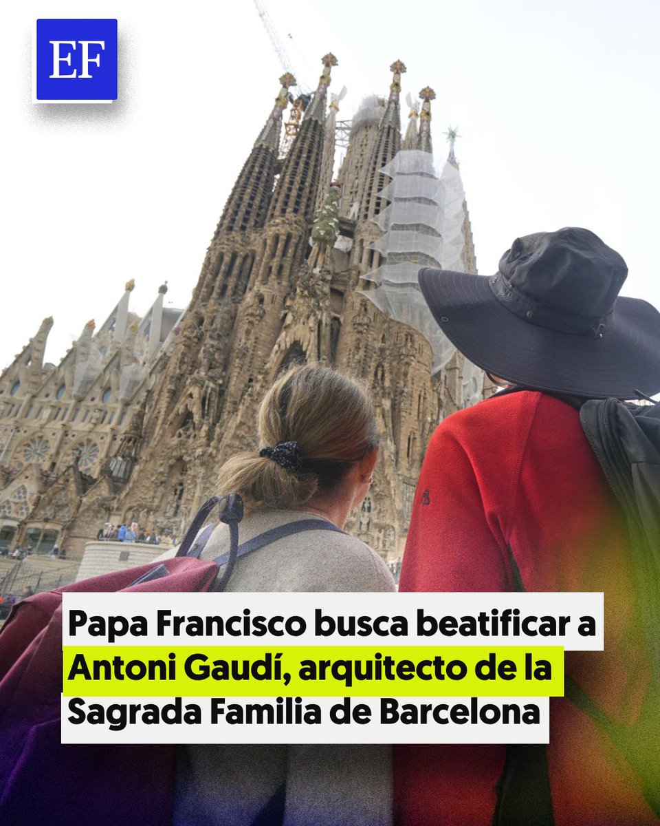El papa Francisco aprobó el decreto en el que reconoce las “virtudes heroicas” del español Antoni Gaudí, conocido como el 'arquitecto de Dios', por su trabajo en el diseño de la Sagrada Familia de Barcelona.

Ahora, cumple con el primer requisito en el camino hacia la santidad.