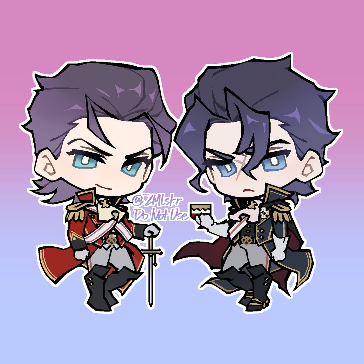 ZMlskr's tweet image. 葡萄蓝莓一袋装 #大逆転裁判
#TheGreatAceAttorney