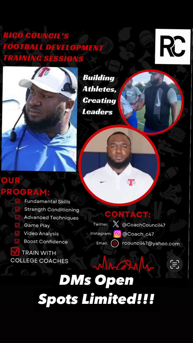 COACH RICO COUNCIL  tweet media