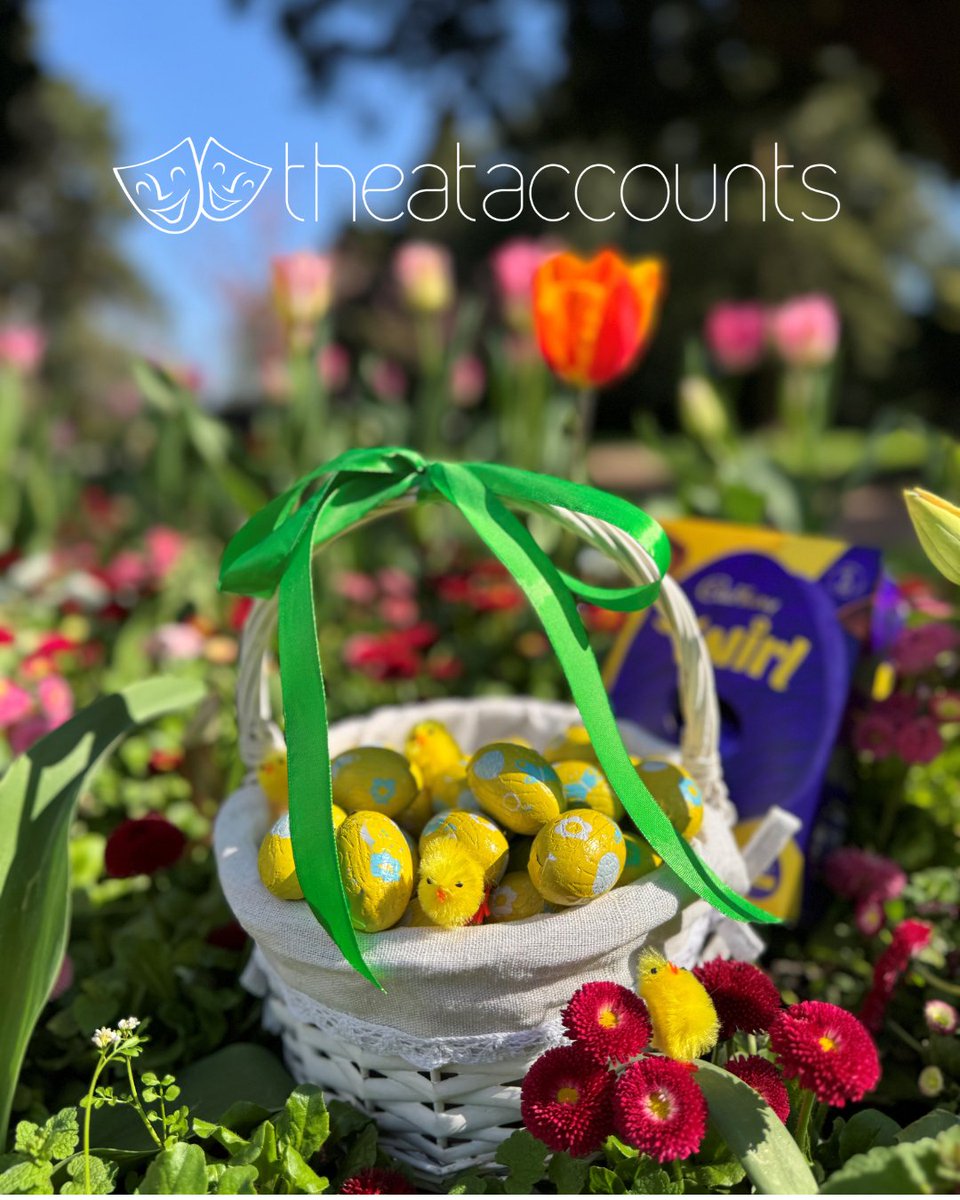 Theataccounts are giving away 5 Chocolate Easter Eggson Thursday🐣

*Like this post, tag your friends, follow us and share this post to enter*

Happy Easter &amp; Good Luck🤞