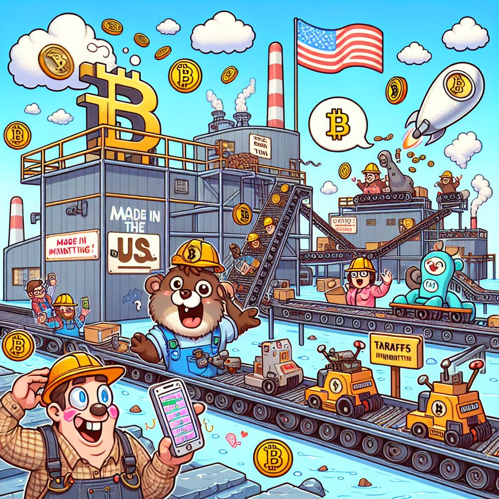 🚀 Bitdeer shifts focus to self-mining Bitcoin in the US amid global trade shifts! With President Trump's new tariffs, will this boost local production or shake up the crypto landscape? 🤔 #Bitcoin #CryptoMining

Who's ready to see Bitcoin mining trucks with "Made in America"