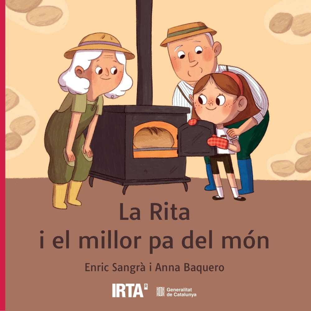 La Rita i el millor pa del món és un nou conte il·lustrat adreçat a nens i nenes de 6 a 8 anys, creat com una acció de divulgació i sensibilització dins el marc dels projectes AgriRegenCat i AgriCarboniCat <a href="/irtacat/">IRTA</a> <a href="/iCERCA/">Centres CERCA</a>