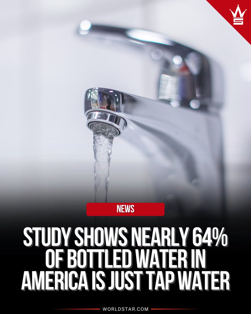 Over 64% of bottled water sold in the U.S. is just filtered tap water, according to a new study. Brands like Aquafina and Dasani source their water from municipal supplies, then purify it through reverse osmosis or distillation before bottling. So that $3 bottle? It might just be
