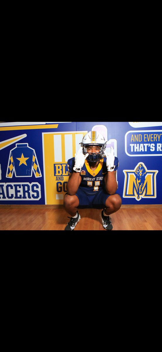 Had a great Official visit at Murray state this weekend 💙💛 #GoRacers  <a href="/CoachM11es/">Me'Leick Miles</a>