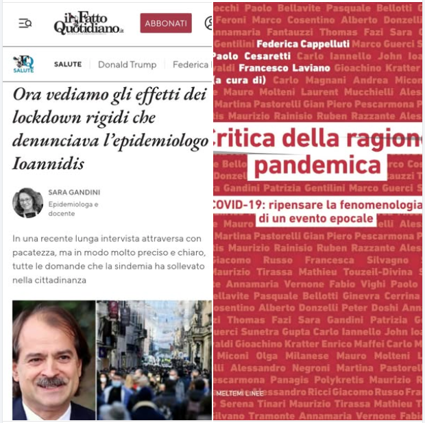 Ora vediamo gli effetti dei lockdown rigidi che denunciava l’epidemiologo Ioannidis 
ilfattoquotidiano.it/2025/04/05/epi…