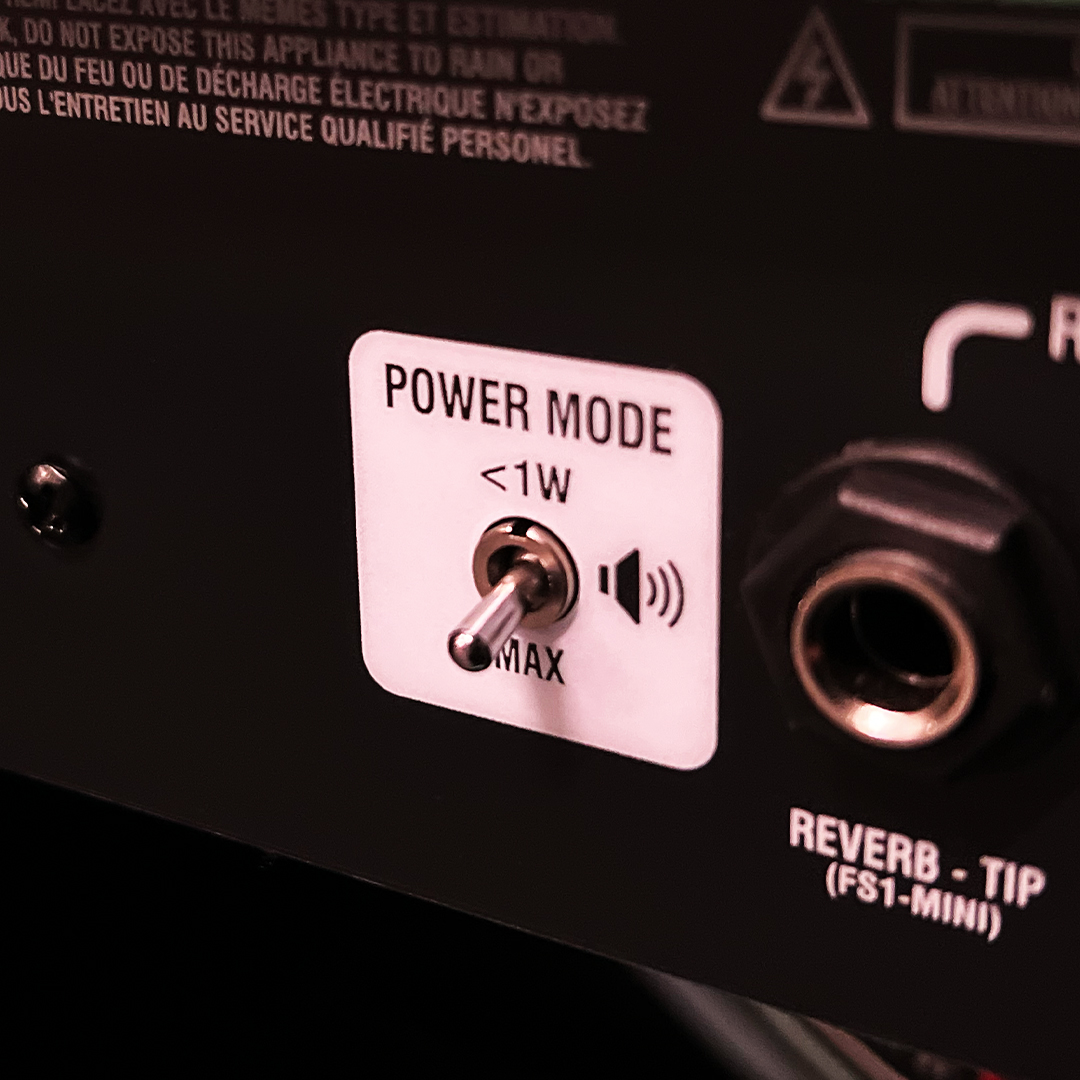 POWER MODE

Whether recording in the studio or jamming at home, the Lionheart Foundry has you covered with it’s switchable &lt;1 Watt mode, allowing you to keep all that tone whilst playing at a quiet volume. #Laney

Learn more here: [bit.ly/4crem6t]