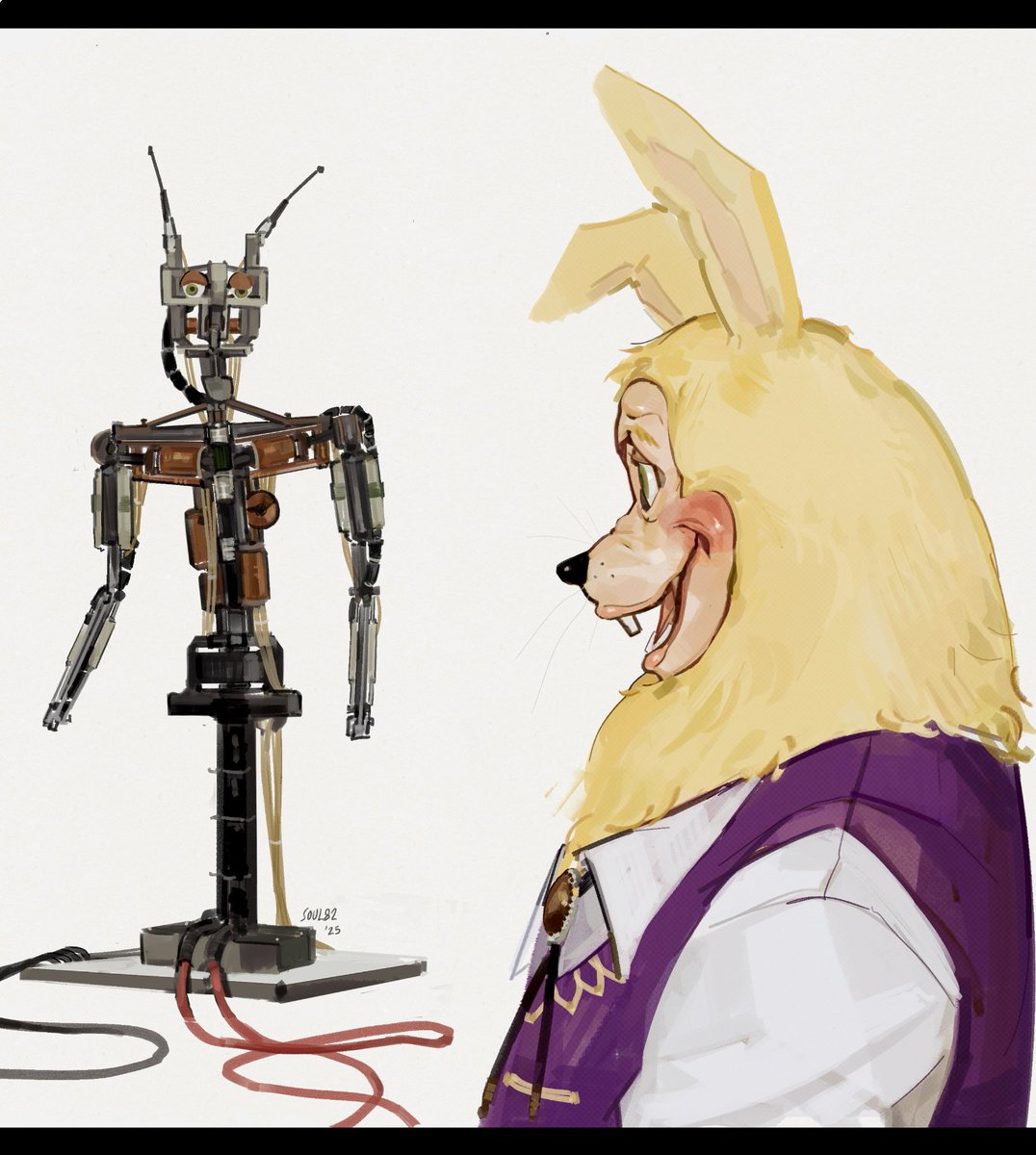 S0UL82's tweet image. Springbonnie🌻
#fnaf