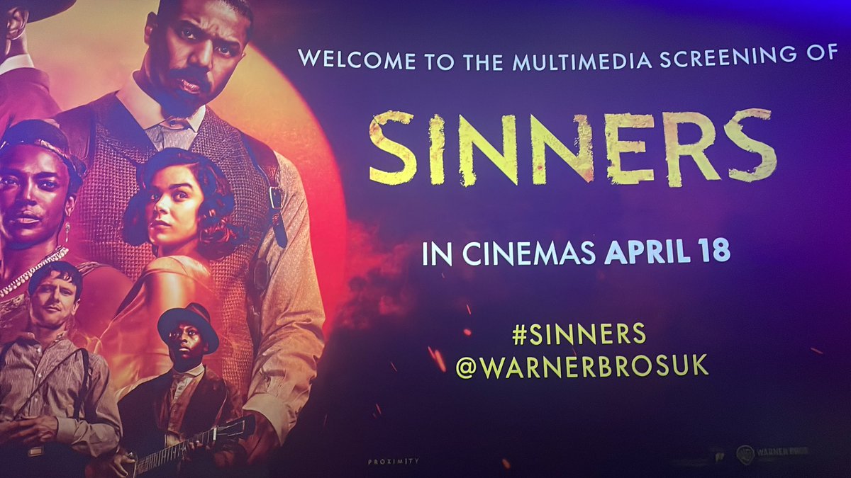Max Martin (@maxjhmartin) on Twitter photo At the #Sinners Press Screening tonight in <a href="/cineworld/">Cineworld</a> Leicester Square. Thanks to <a href="/WarnerBrosUK/">Warner Bros. UK</a> for the tickets At the #Sinners Press Screening tonight in <a href="/cineworld/">Cineworld</a> Leicester Square. Thanks to <a href="/WarnerBrosUK/">Warner Bros. UK</a> for the tickets