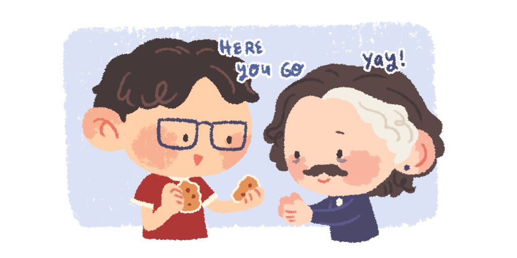 they share a cookie 🥺🍪

#GoCatBoys #CmndrConnArtist