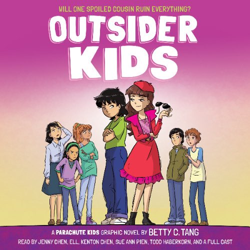 I’m back as the voice of older sister Jia-Xi in the audiobook version of the Betty C. Tang’s graphic novel Outsider Kids, a sequel to award-winning bestseller Parachute Kids!
#outsiderkids #parachutekids