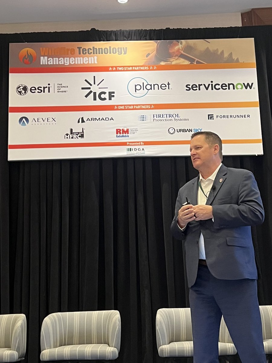 CALFIRE_CHIEF's tweet image. This morning I was the keynote speaker in Long Beach at the Wildfire Technology Management Summit. My presentation focused on: PREVENTING WILDFIRES – INVESTING IN THE TECHNOLOGY TO KEEP COMMUNITIES SAFE.